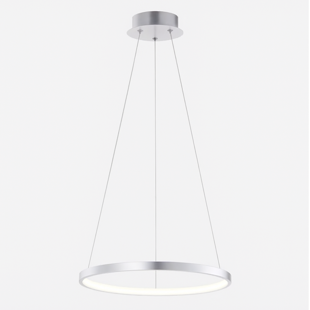 Moderne LED Pendelleuchte in Ringform